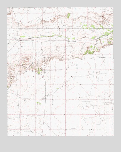 Borica SW, NM USGS Topographic Map