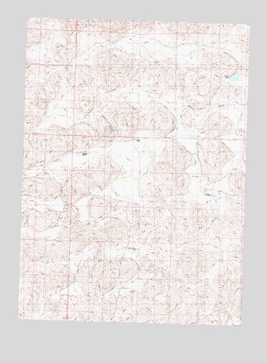 Wild Mare Lake, NE USGS Topographic Map