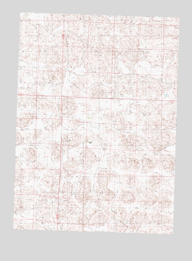 Wild Mare Lake NW, NE USGS Topographic Map