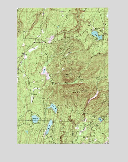 Wildcat Lake, WA USGS Topographic Map