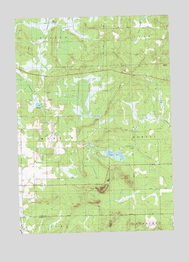 Wildcat Mound, WI USGS Topographic Map