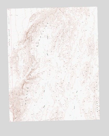 Wildcat Wash NE, NV USGS Topographic Map