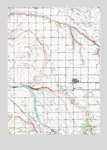 Wilder, ID USGS Topographic Map