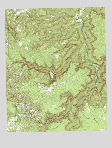 Wilder, TN USGS Topographic Map
