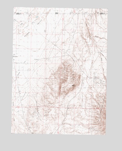 Wilder Creek Ranch, NV USGS Topographic Map