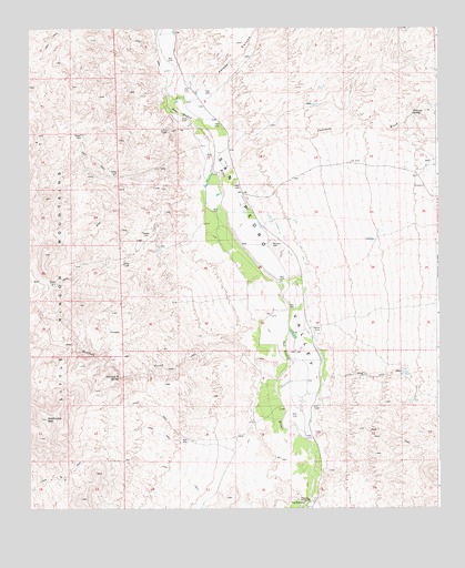 Wildhorse Mountain, AZ USGS Topographic Map