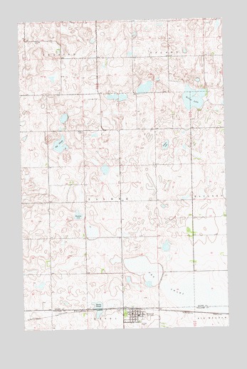 Wildrose, ND USGS Topographic Map