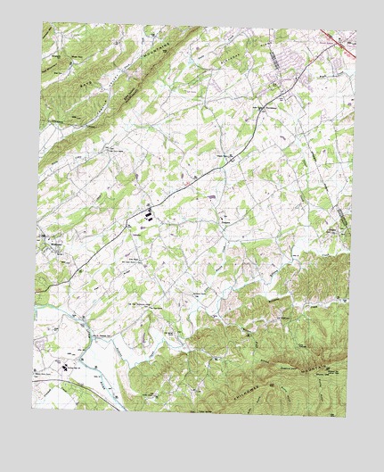 Wildwood, TN USGS Topographic Map