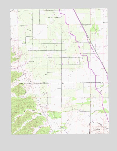 Wildwood School, CA USGS Topographic Map