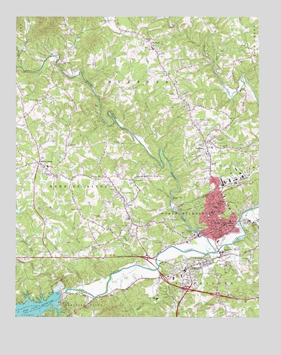 Wilkesboro, NC USGS Topographic Map