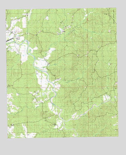 Wilkinson, MS USGS Topographic Map
