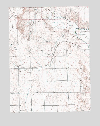 Willard, CO USGS Topographic Map