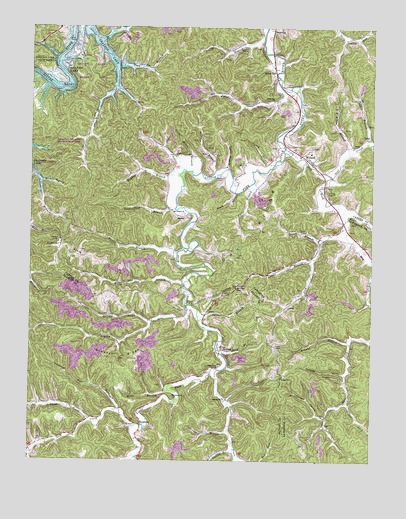 Willard, KY USGS Topographic Map
