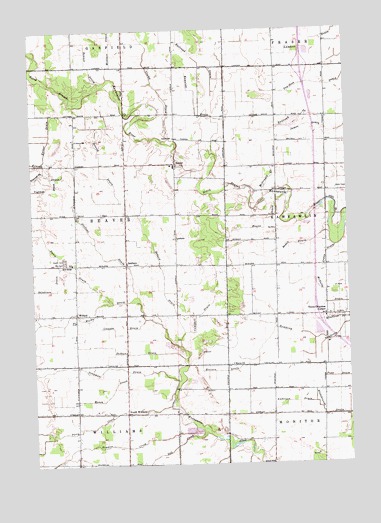 Willard, MI USGS Topographic Map
