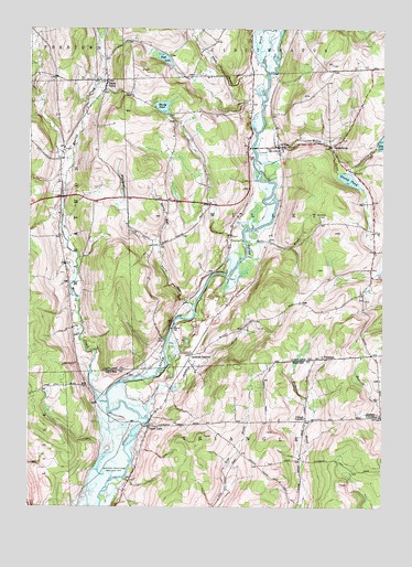 Willet, NY USGS Topographic Map