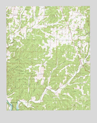 Willhoit, MO USGS Topographic Map