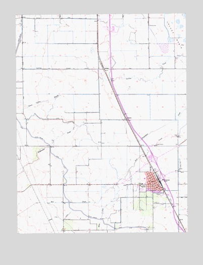 Williams, CA USGS Topographic Map
