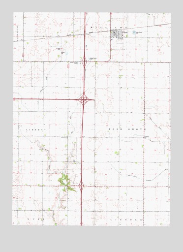 Williams, IA USGS Topographic Map