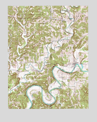Williams, IN USGS Topographic Map