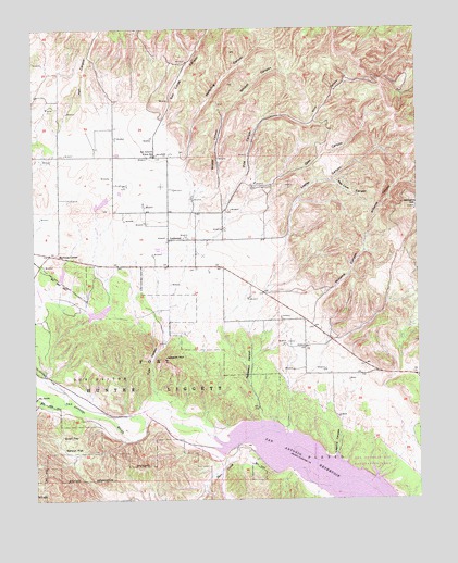 Williams Hill, CA USGS Topographic Map