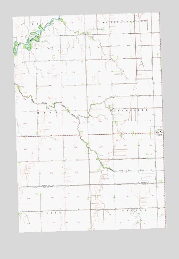 Borup, MN USGS Topographic Map