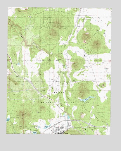 Williams North, AZ USGS Topographic Map
