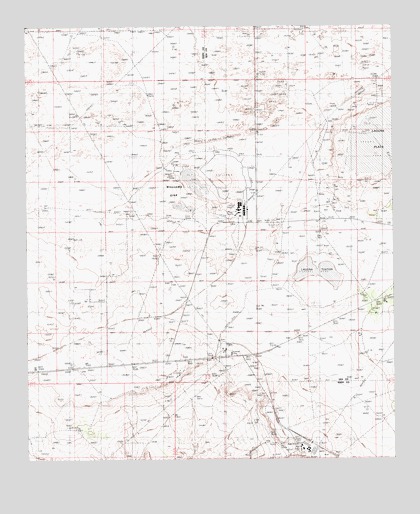 Williams Sink, NM USGS Topographic Map