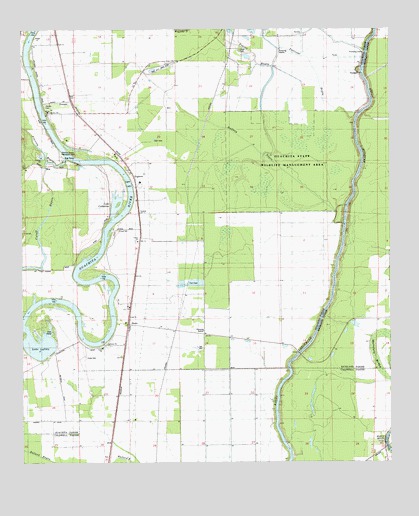 Bosco, LA USGS Topographic Map