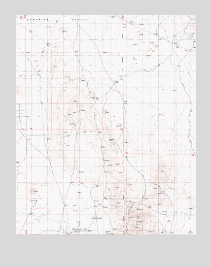 Williams Well, CA USGS Topographic Map