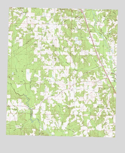 Williamsburg, MS USGS Topographic Map