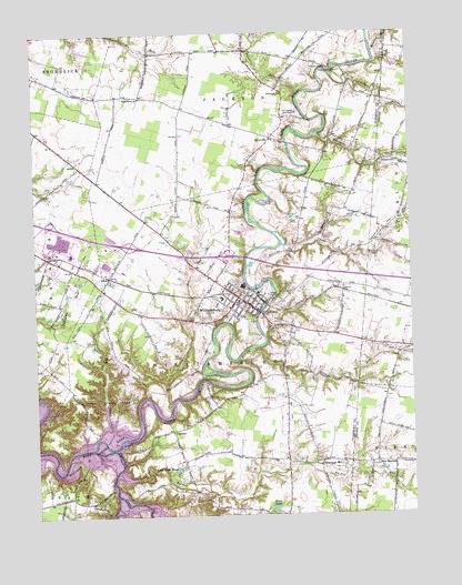 Williamsburg, OH USGS Topographic Map