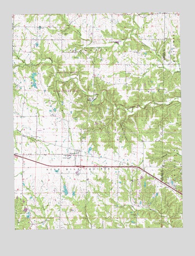 Williamsburg, MO USGS Topographic Map