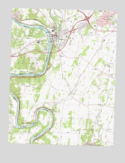 Williamsport, MD USGS Topographic Map