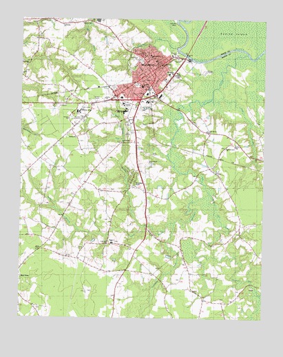 Williamston, NC USGS Topographic Map