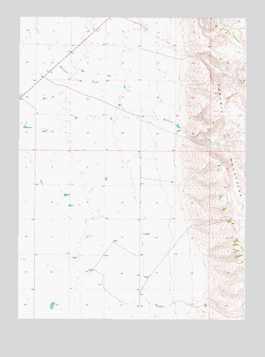 Bosler SE, WY USGS Topographic Map