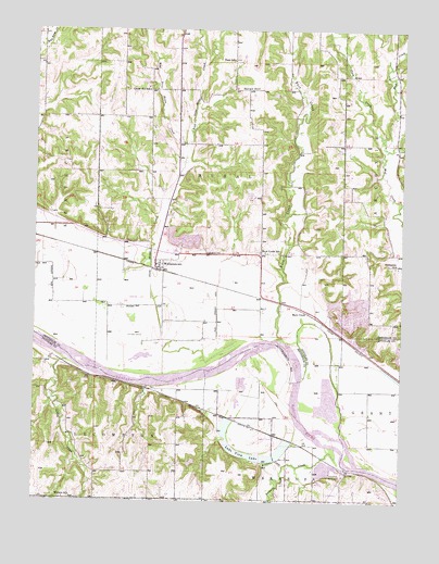 Williamstown, KS USGS Topographic Map