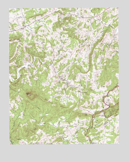 Willis, VA USGS Topographic Map