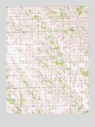 Willmathsville, MO USGS Topographic Map
