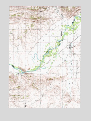 Willow Creek, MT USGS Topographic Map
