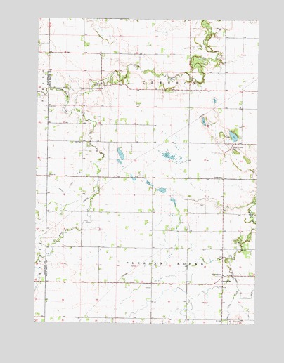 Willow Creek, MN USGS Topographic Map