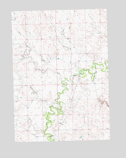 Willow Creek, SD USGS Topographic Map