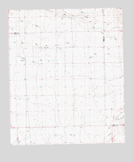 Willow Draw, NM USGS Topographic Map