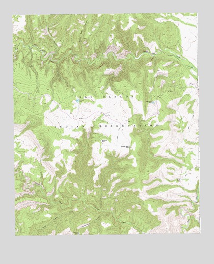 Willow Mountain SE, AZ USGS Topographic Map