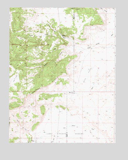 Willow Springs, UT USGS Topographic Map