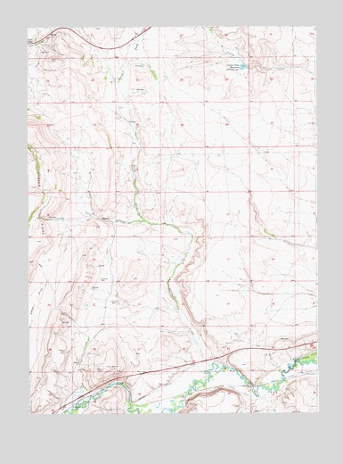Willow Springs, WY USGS Topographic Map