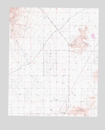 Willow Springs, CA USGS Topographic Map