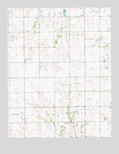 Willowdale, KS USGS Topographic Map