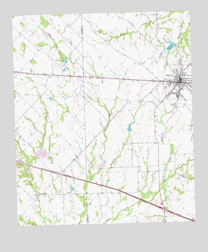 Wills Point, TX USGS Topographic Map