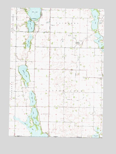 Wilmert Lake, MN USGS Topographic Map