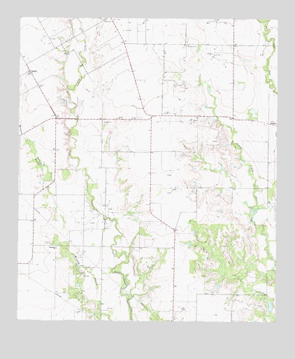 Wilmeth, TX USGS Topographic Map